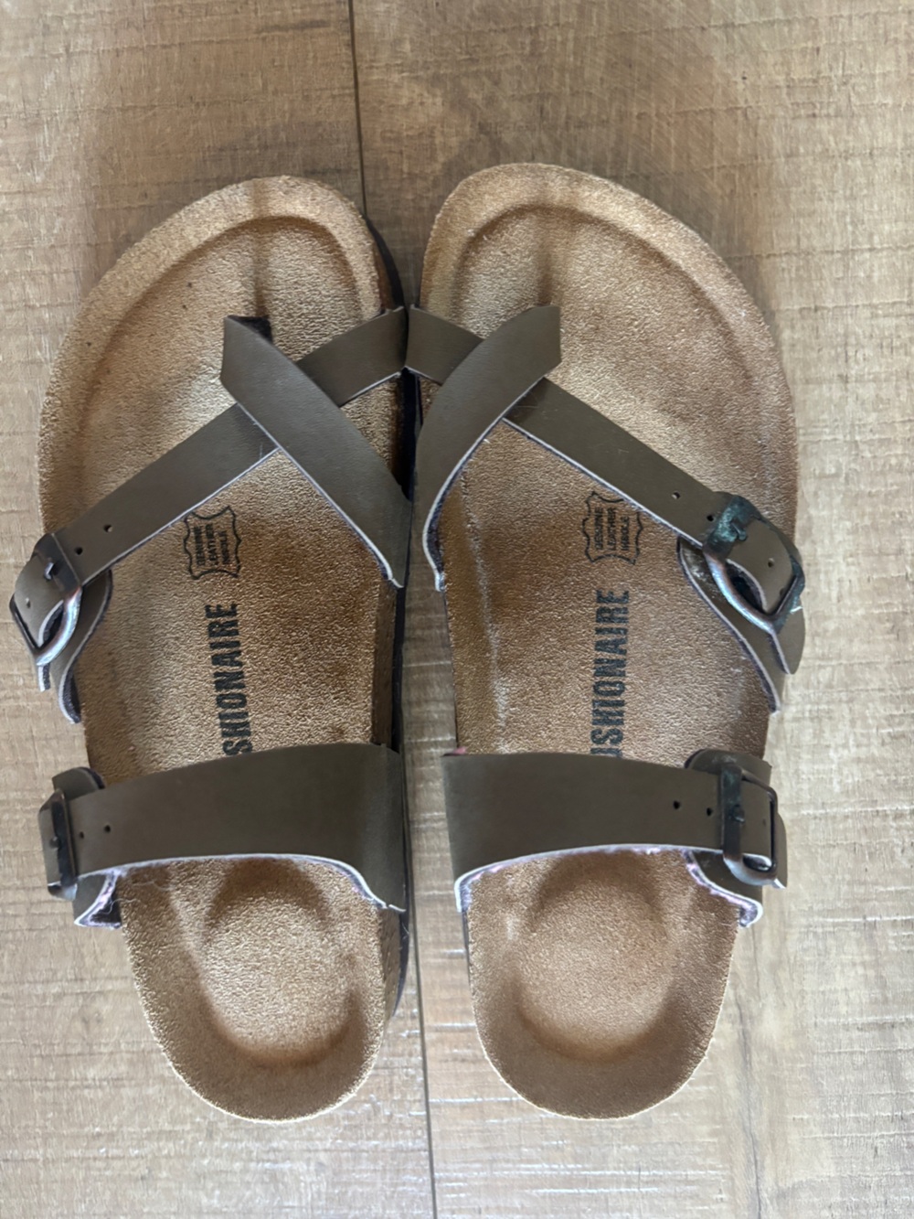 Cushionaire Luna Cork Footbed Sandles